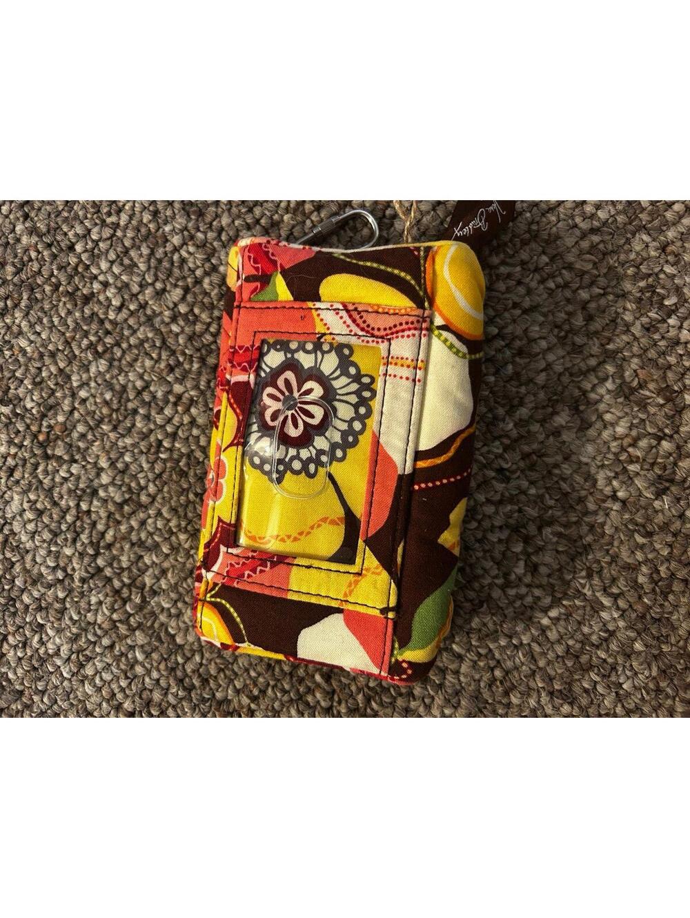 Vera Bradley Quilted Floral Wallet Wristlet